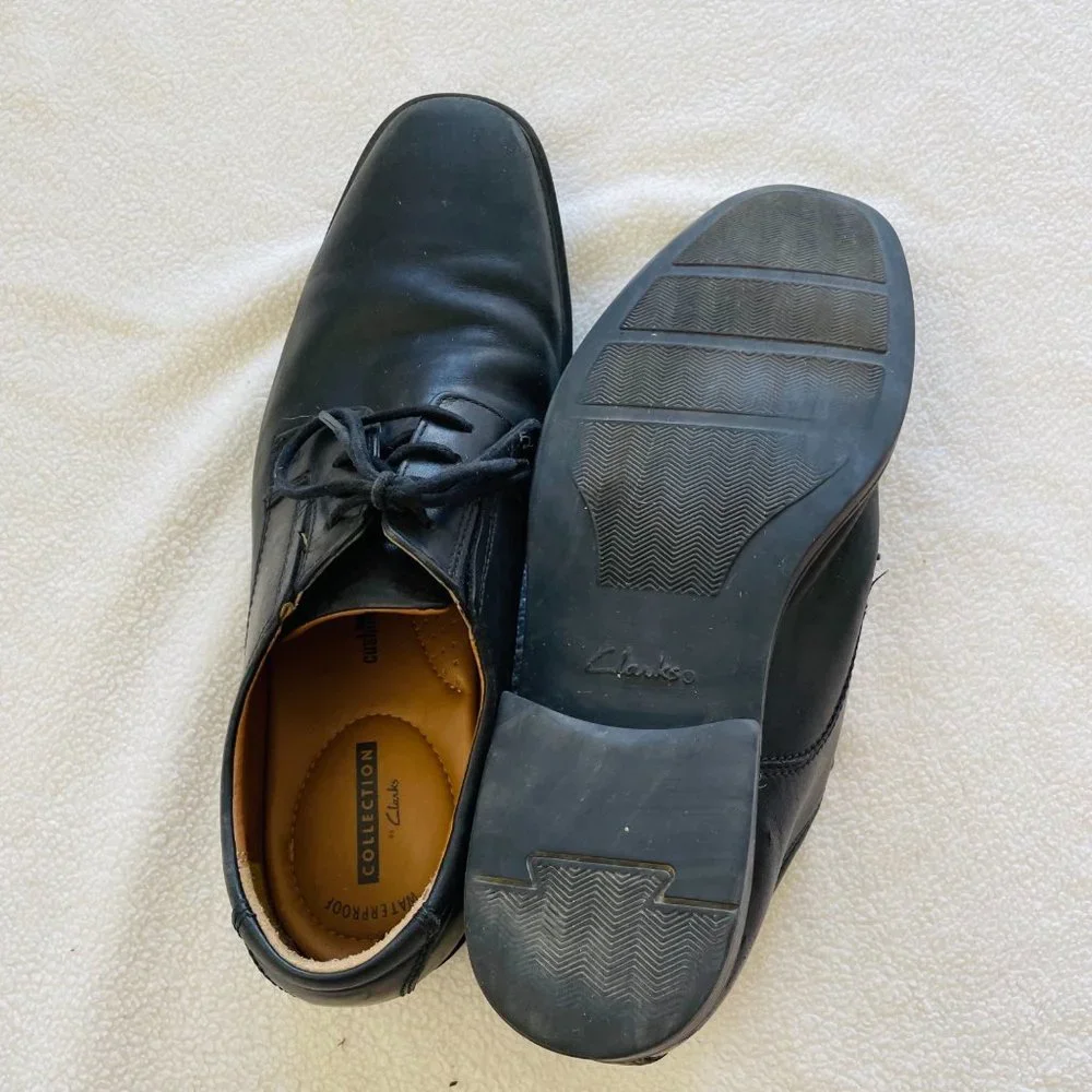 Clarks mens leather